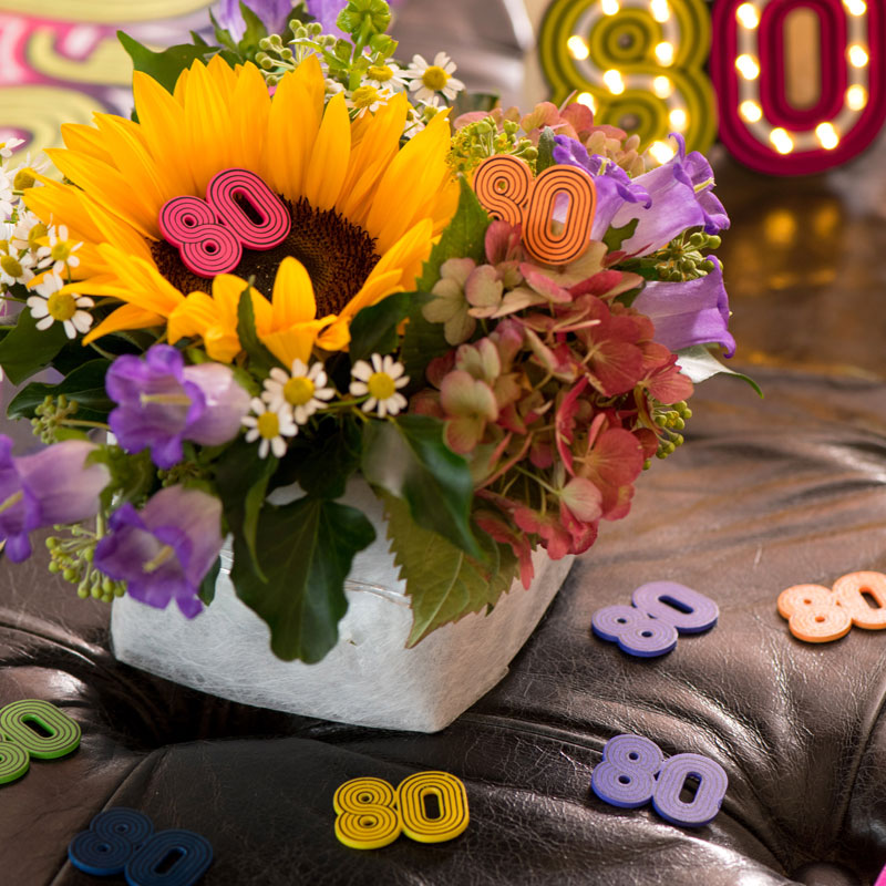 80'er konfetti, 25 stk.