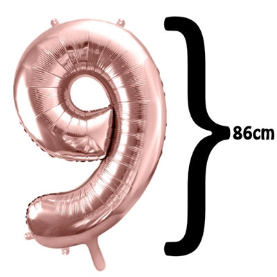 Rose gold folieballon 9