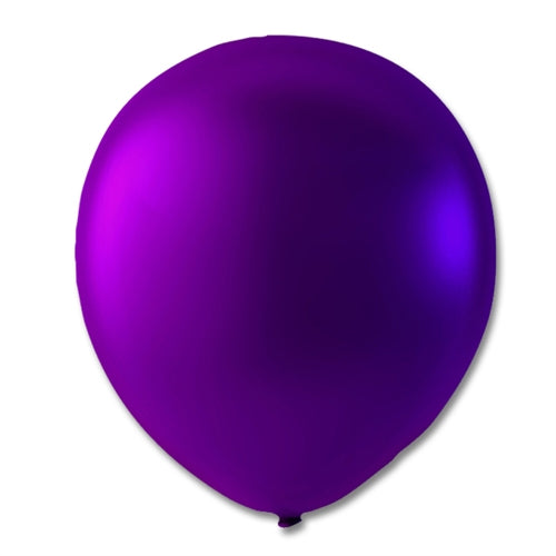 Ballon 9",  Lilla Metallic svarende til ca. 23 cm i dia.