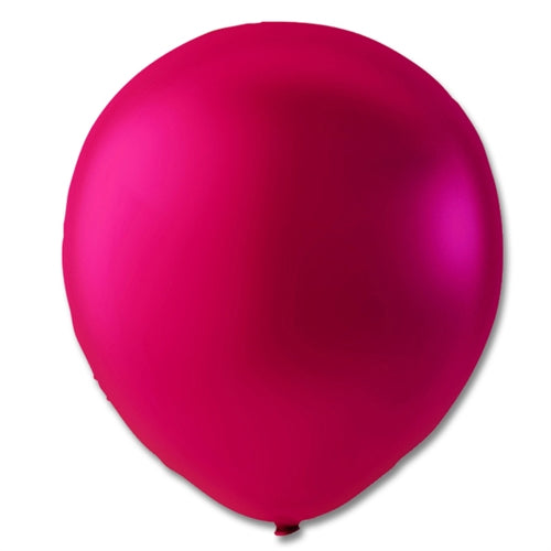 Ballon 9", Pink Metallic svarende til ca. 23 cm i dia.
