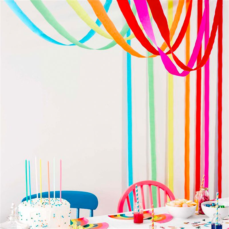 Crepe rulle inspiration (farverne afspejler ikke det aktuelle produkt)