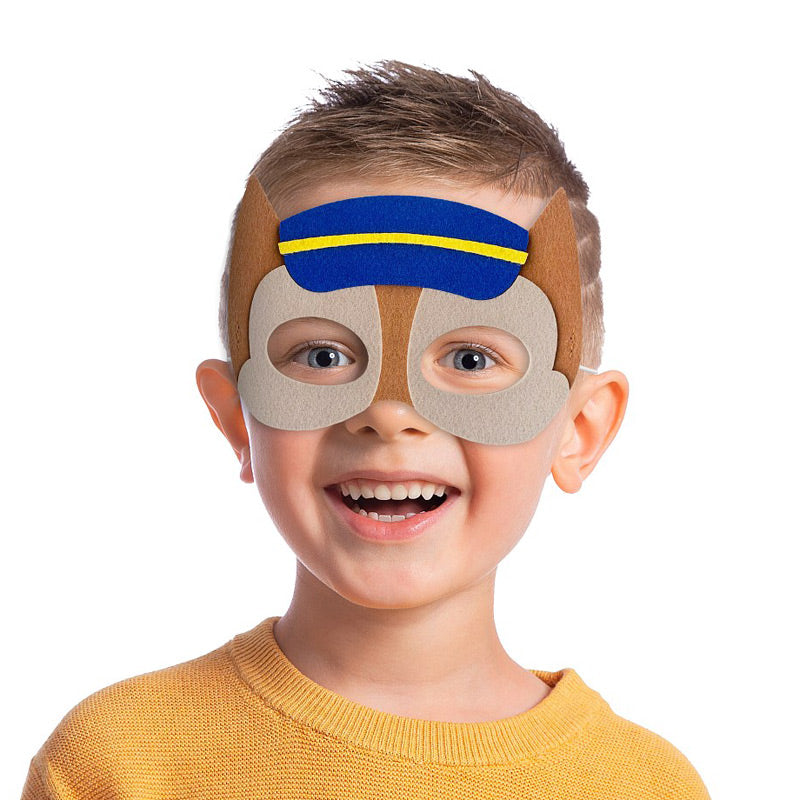 Paw Patrol Politi maske i filt