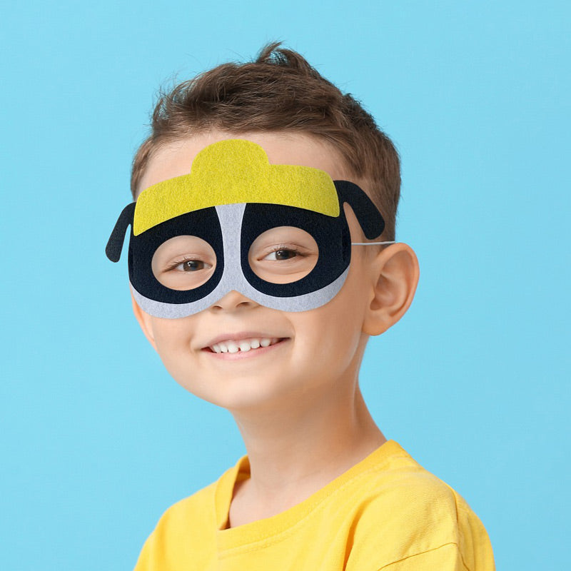 Paw Patrol Bygge Boss maske i filt