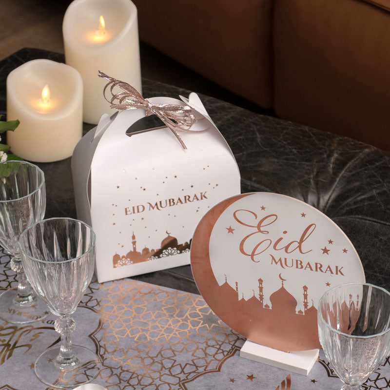 EID Mubarak Borddekoration og gaveæske