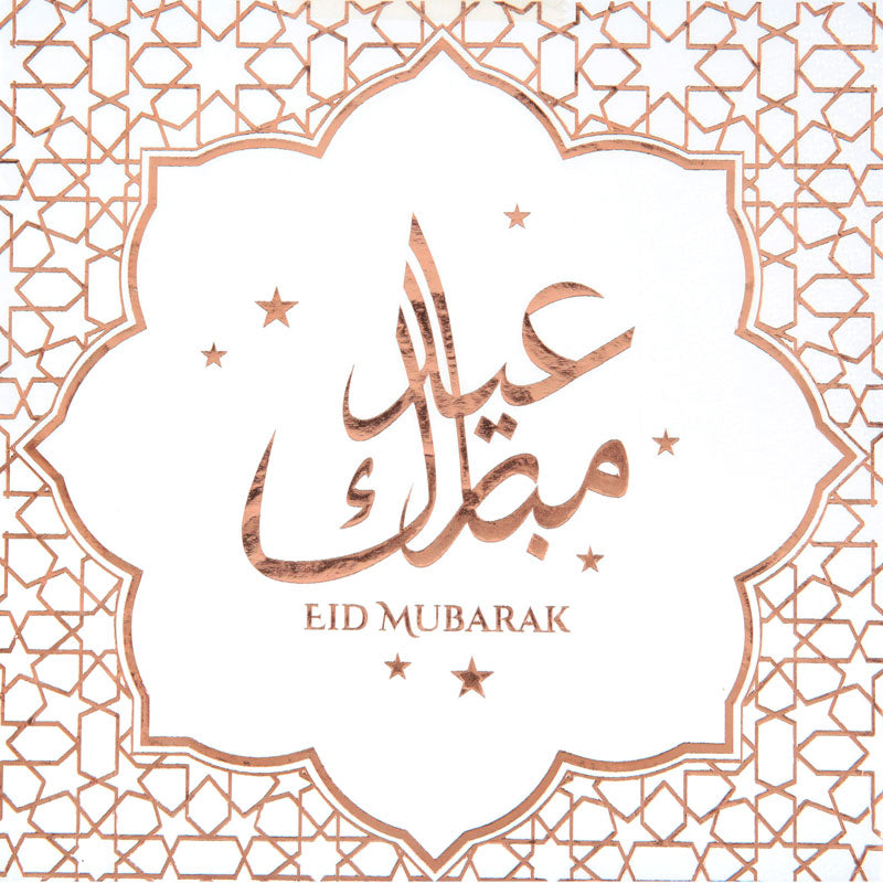 EID Mubarak Servietter 20 stk