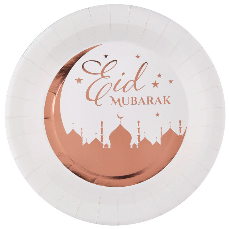 EID Mubarak Tallerken 10 stk