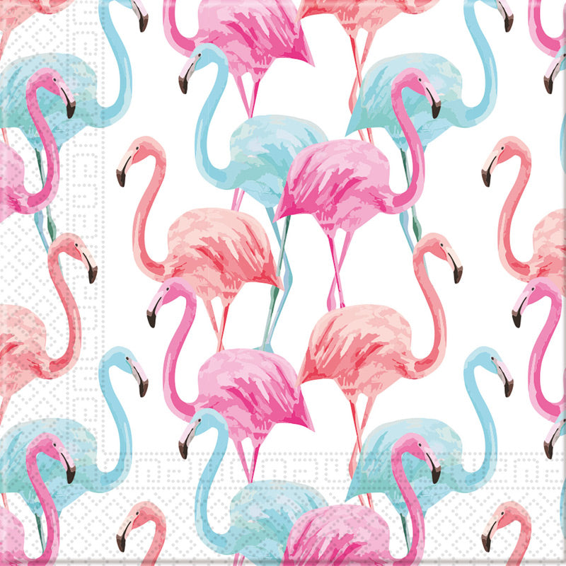 Kælder Grisling erfaring Flamingo Servietter | Servietter med Flamingo'er ➔ – Fest4all.dk