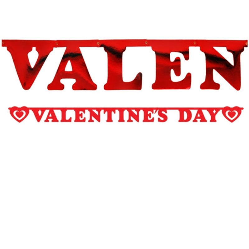 Valentine's bogstav guirlande
