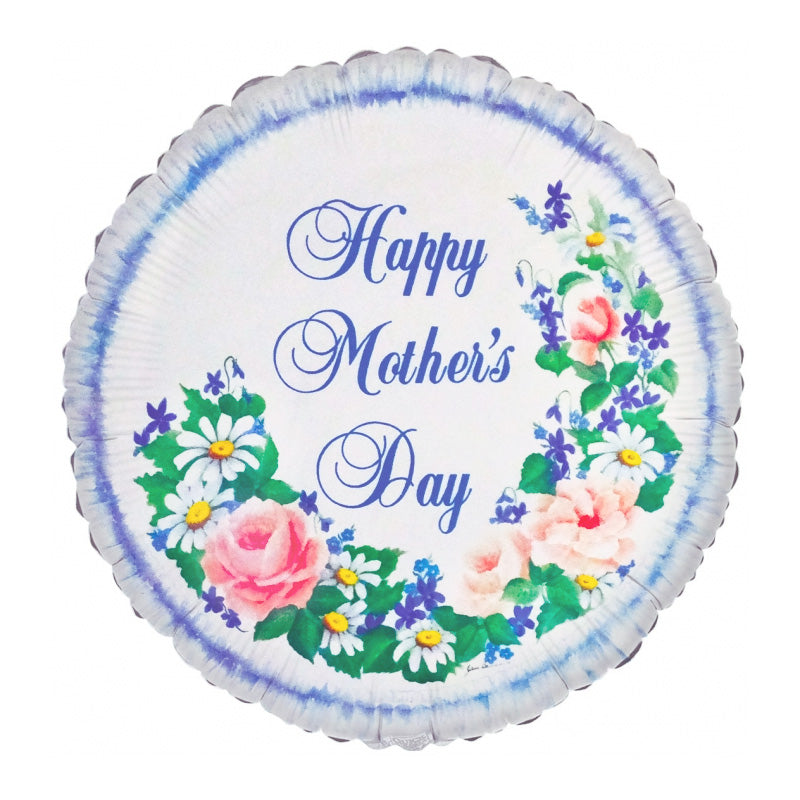 Folie Ballon Happy Mothers Day - Send med Helium
