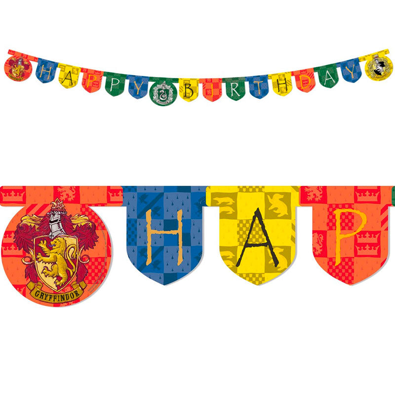 Harry Potter "Happy birthday" guirlande, 200 cm.