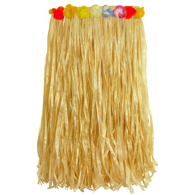 Hula Skørt Natur 60 cm lang