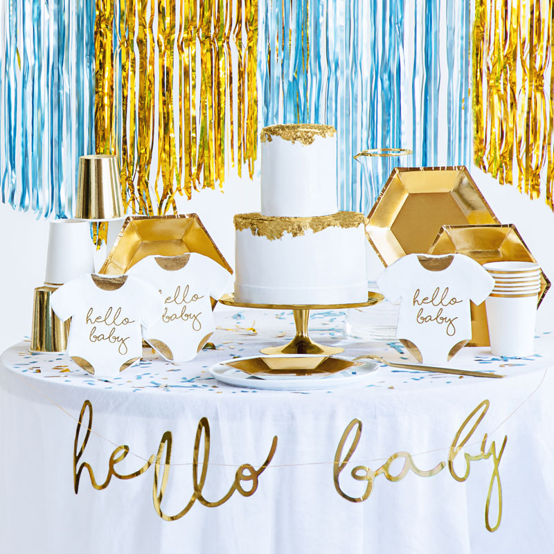 Baby Shower Body servietter 20 stk.