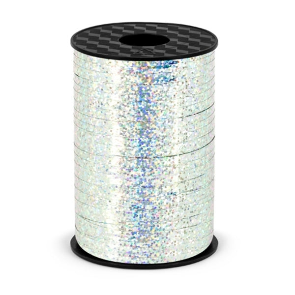 Holografisk Sølv ballonsnor