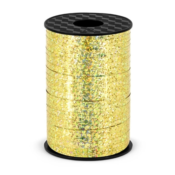 Holografisk Guld ballonsnor