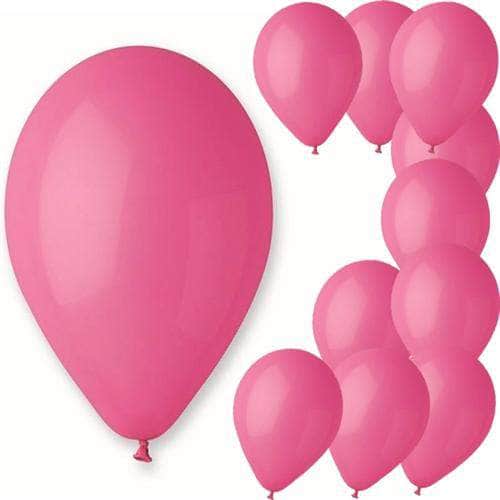 10 stk. Hot pink balloner