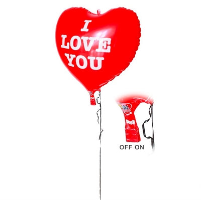 "I Love You", LED ballon, 1 stk.
