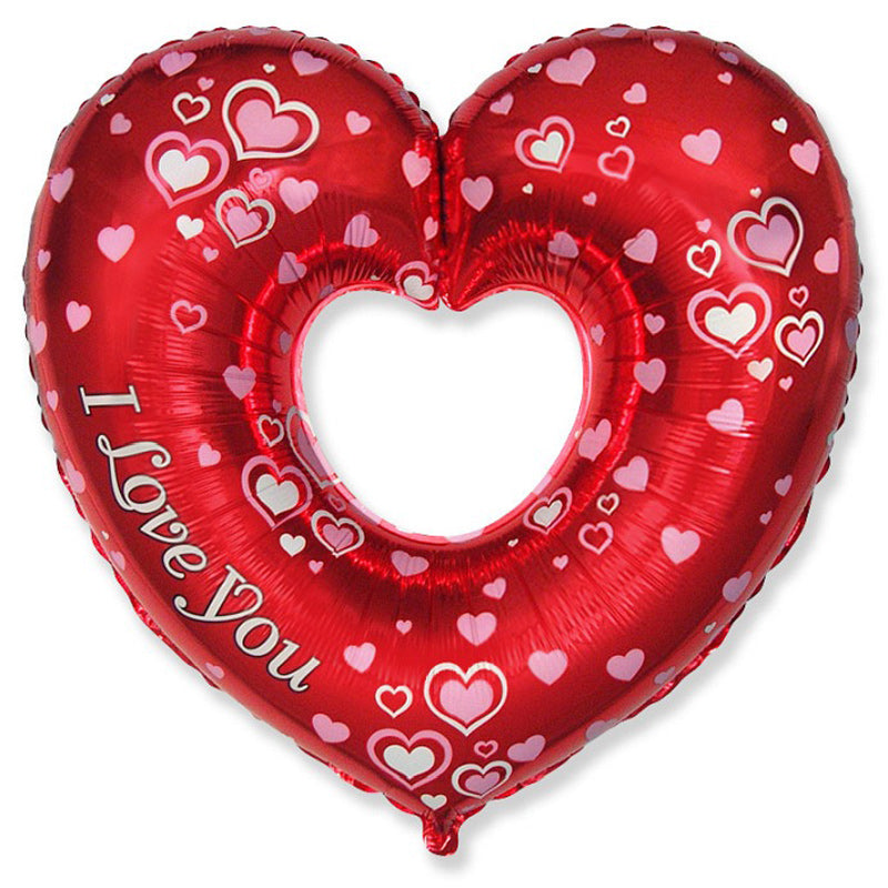 Folieballon Fancy Heart 24"