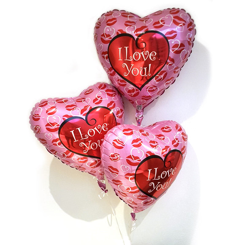 "I love You Lips" Folie Ballon - Send med Helium