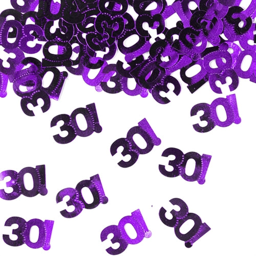 Lilla 30 års konfetti, 15 g.