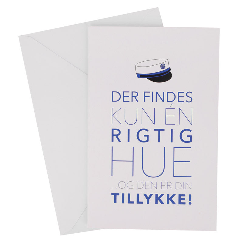 Kort til den blå student