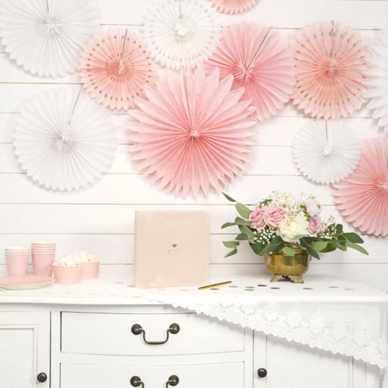 Baby Pink Faner 3 stk