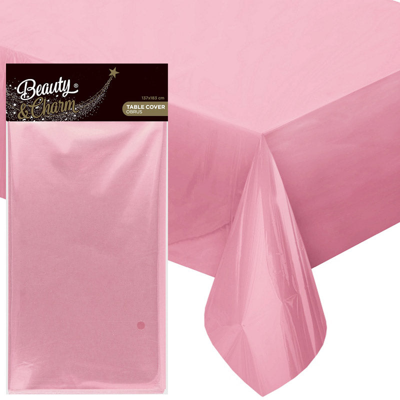 Pink metallic folie dug 137 x 183 cm