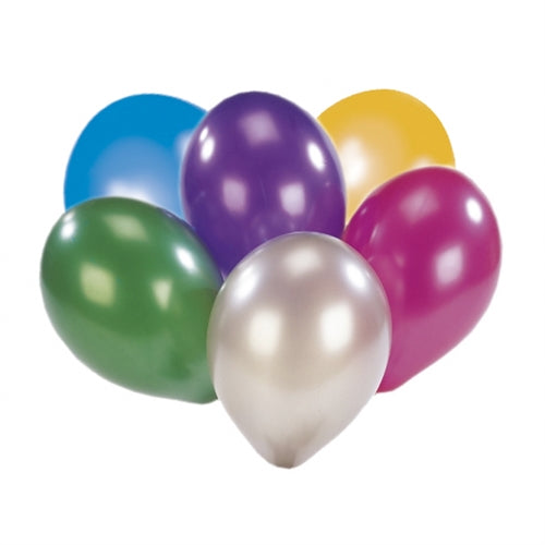 Ballon 12", Metallic look - 30 cm stor