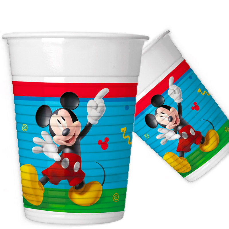 Mickey Mouse plast kop, 1 stk.