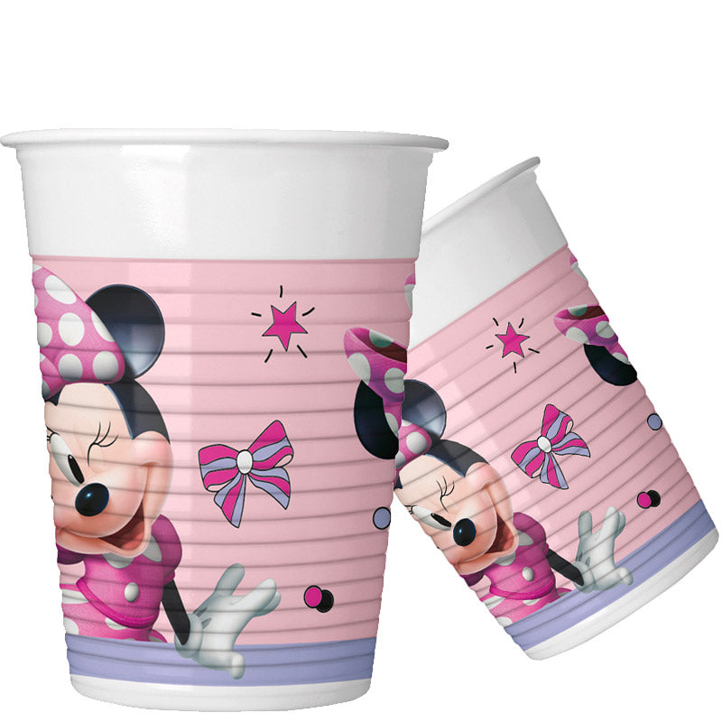 Minnie Mouse plast kop, 1 stk.