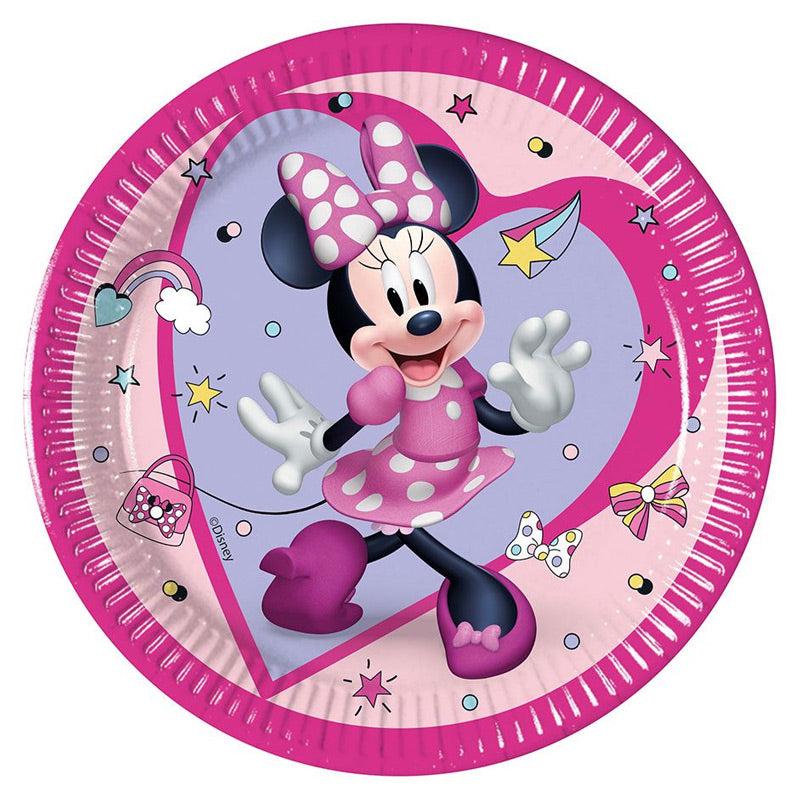 Minnie Tallerken 20 cm plast fri