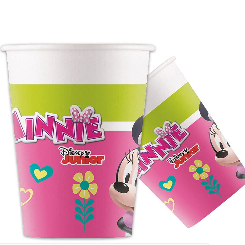 Minnie Mouse Kop Pap, 8 stk.