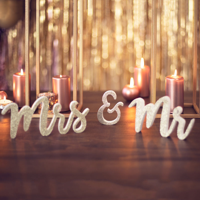 Stearinlys Rose Gold 12 cm