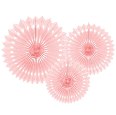 Baby Pink Faner 3 stk