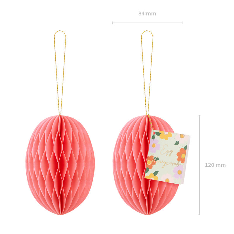 Påske æg Pink honeycomb