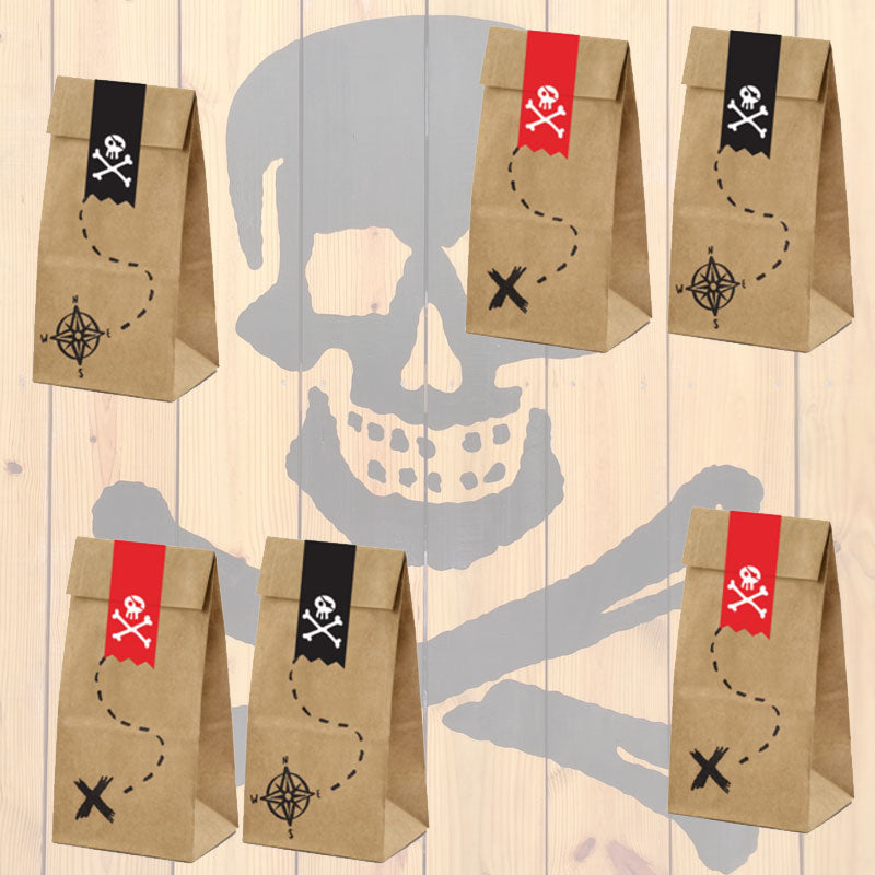 Piratposer til slik og andre gode sager