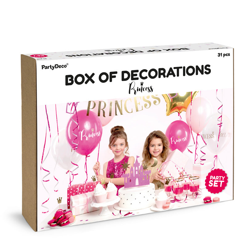 Prinsesse Festpakke - Dekorations box