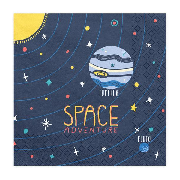 Servietter "Space" Rum Tema