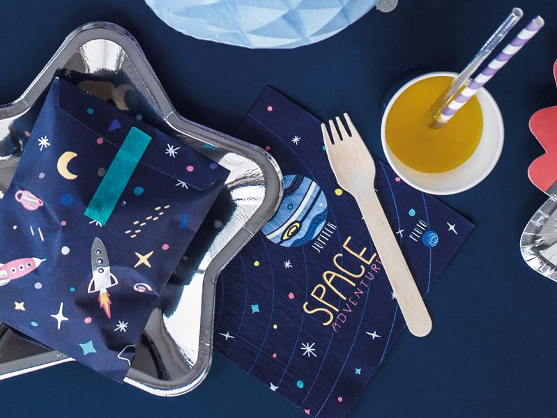 Servietter "Space" Rum Tema