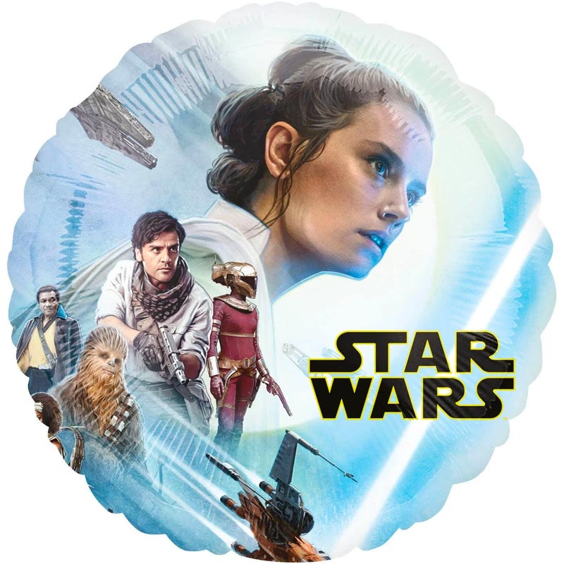 Star Wars Episode IX Rise of Skywalker ballon - rund