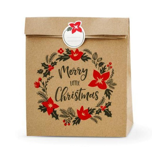 Gaveposer "merry little christmas", 3stk