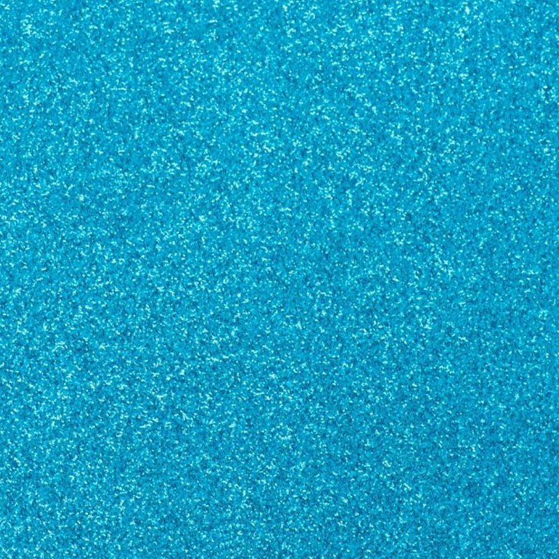 Blå glitter vimpel i pap 6m