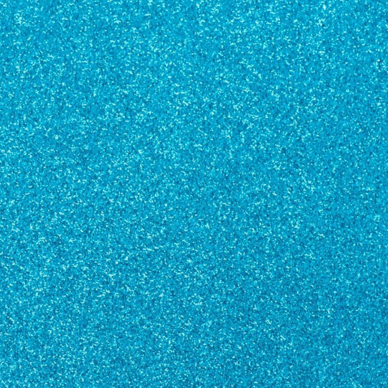 Blå glitter vimpel i pap 6m