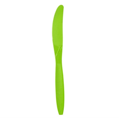Elegant plast Kniv Lime grøn