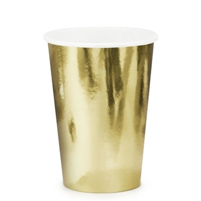Papkop i guld