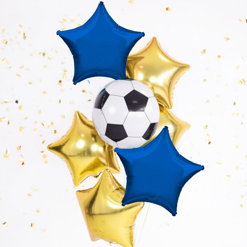 Guld stjerne folieballon, 18"