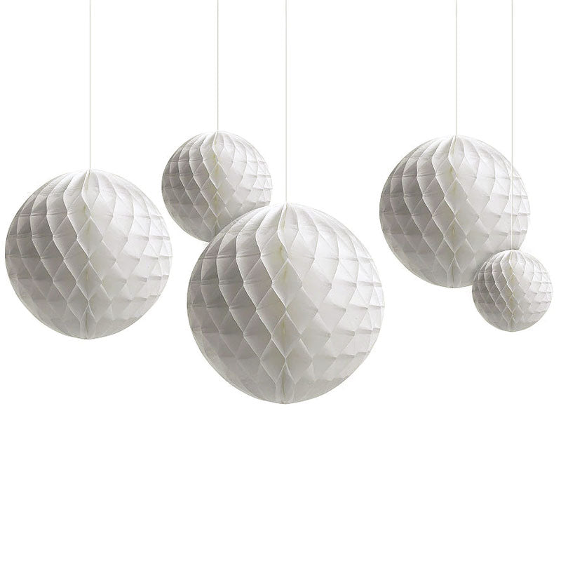 Hvid honeycomb, 40 cm.