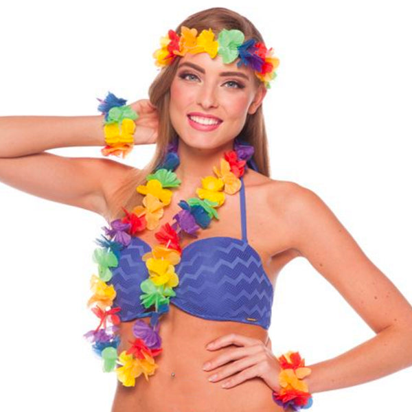 Hawaii sæt med 4 kranse
