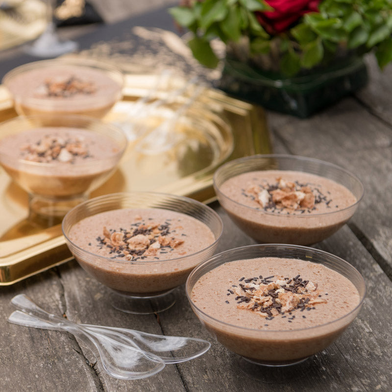 Mini buffet skål klar god til dessert