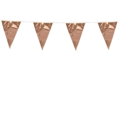Rose Gold vimpel i plast