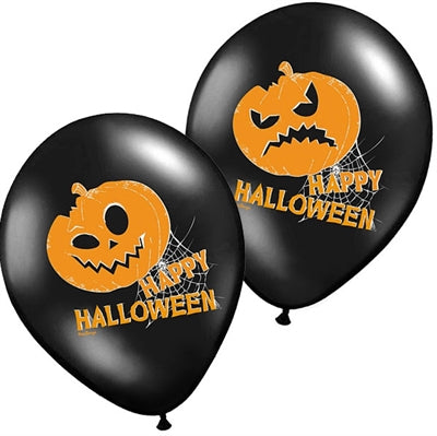 Happy Halloween Ballon 6 stk.